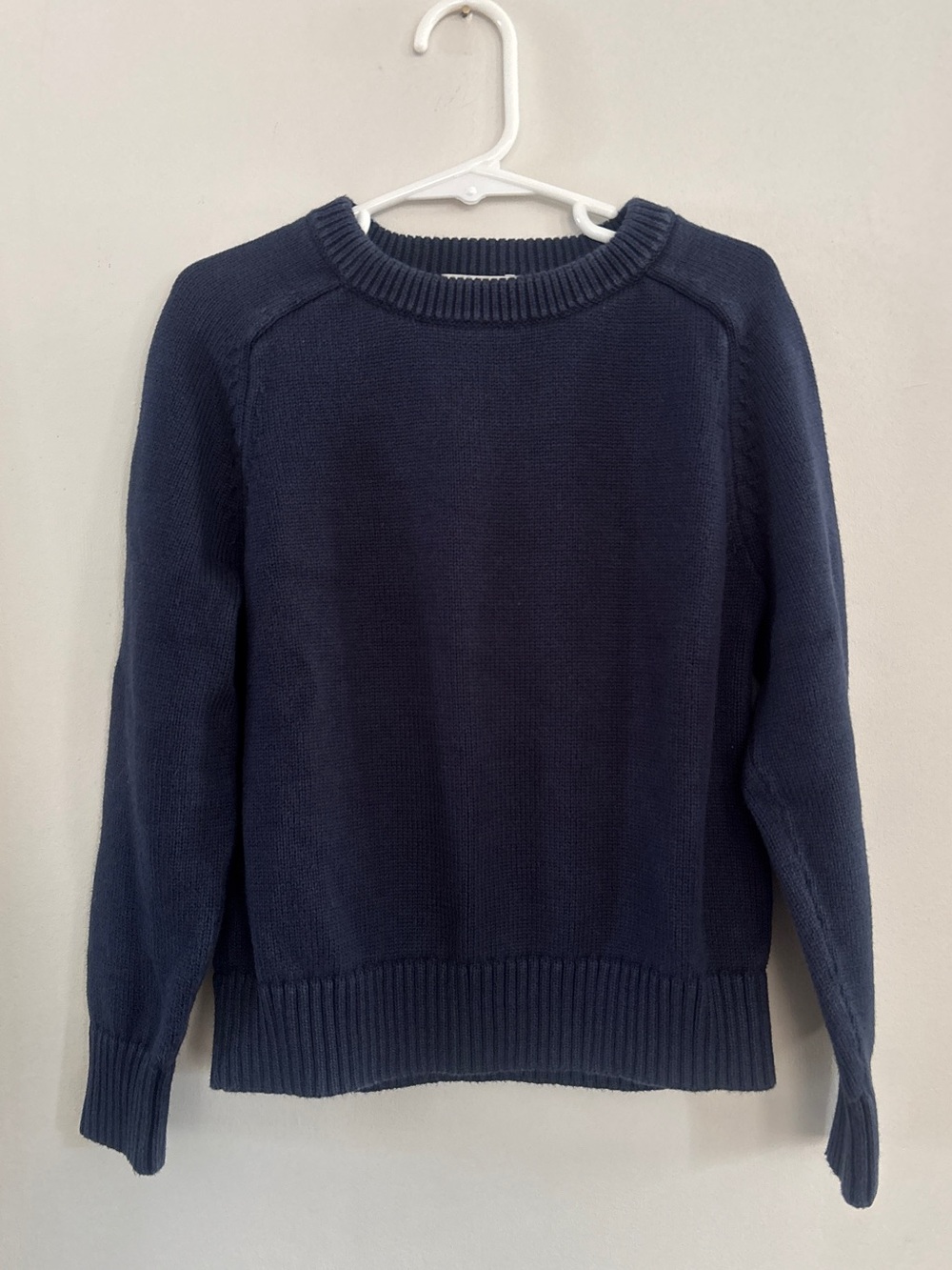 Crewcuts Boys Navy Crewneck Sweater Size 6-7
